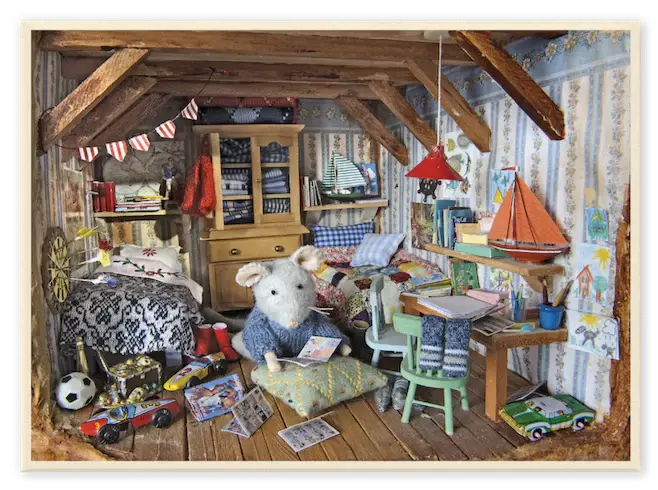 Puzzle La Camera di Sam 200 pezzi - The Mouse Mansion - Art. MH13002