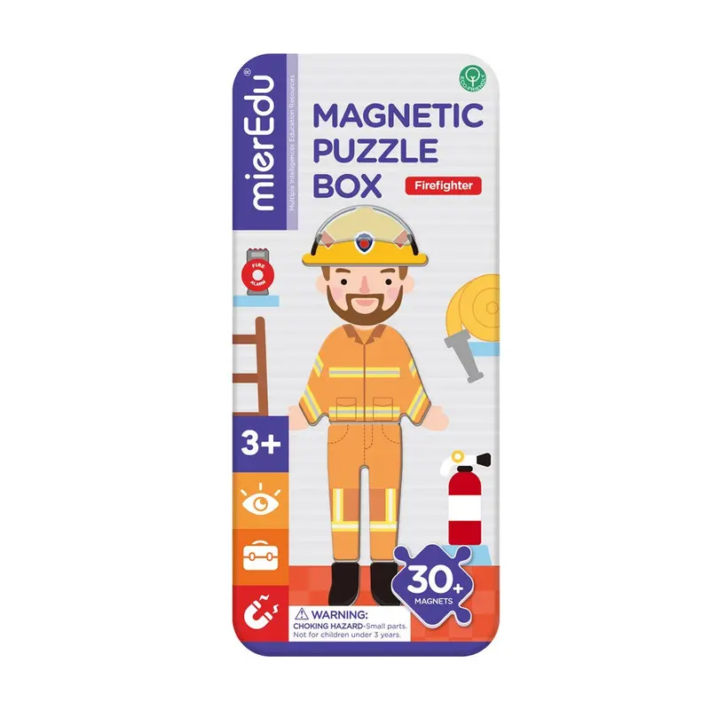 Puzzle Magnetico da Viaggio - Pompiere
