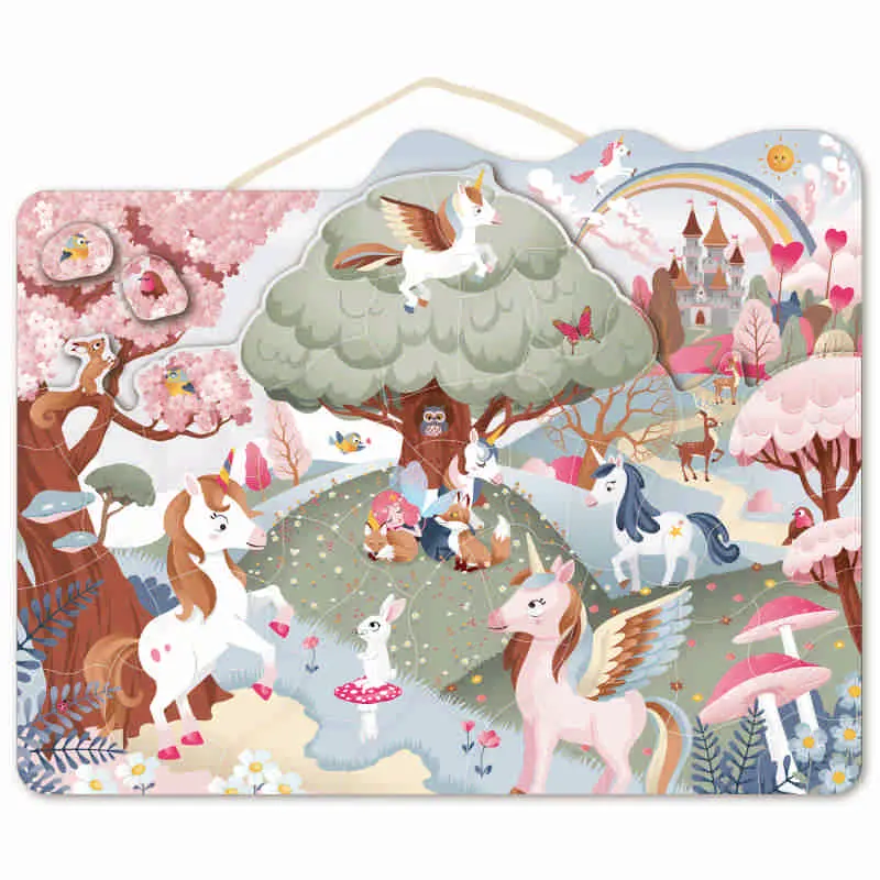 Puzzle Magnetico Unicorni 48 pz. Speedy Monkey