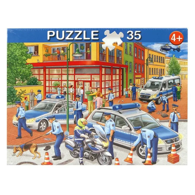 Puzzle Pattuglie della Polizia +4A