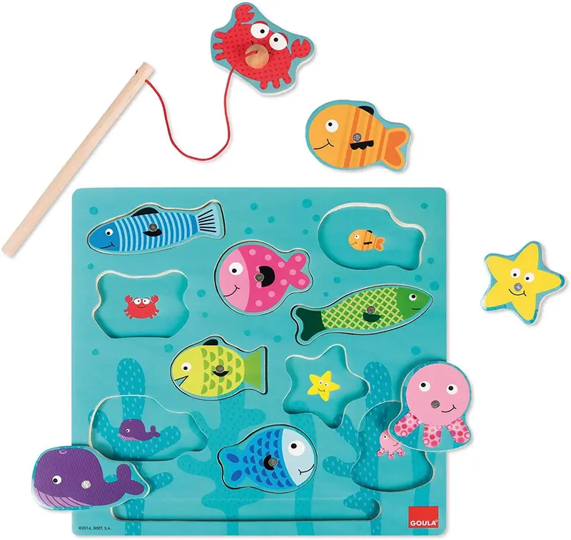 Puzzle Pesca Magnetico