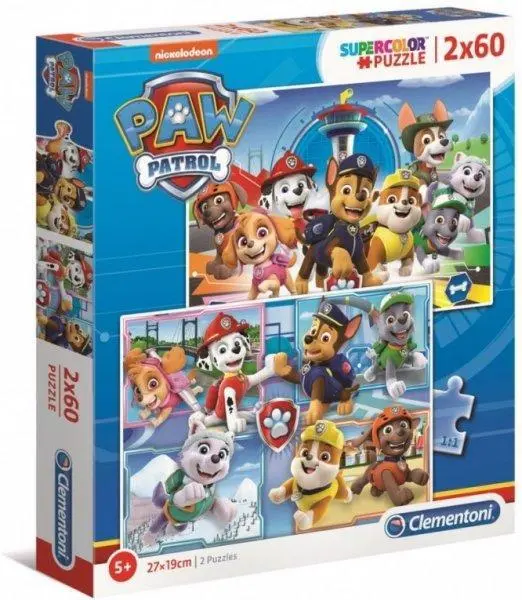 Puzzle Pezzi 2X60 Paw Patrol