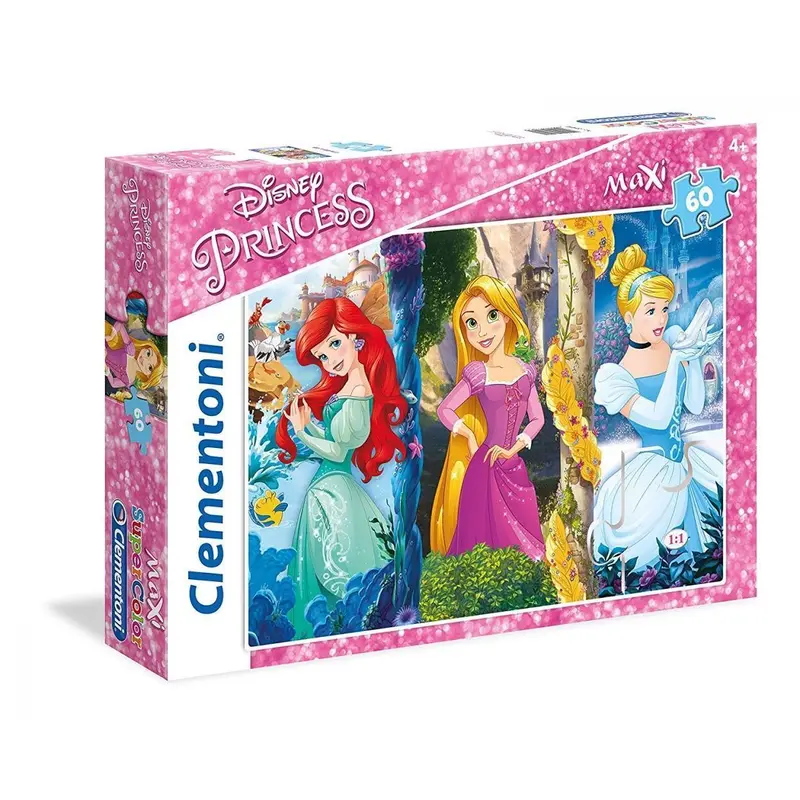 Puzzle Pezzi 60 Maxi Princess