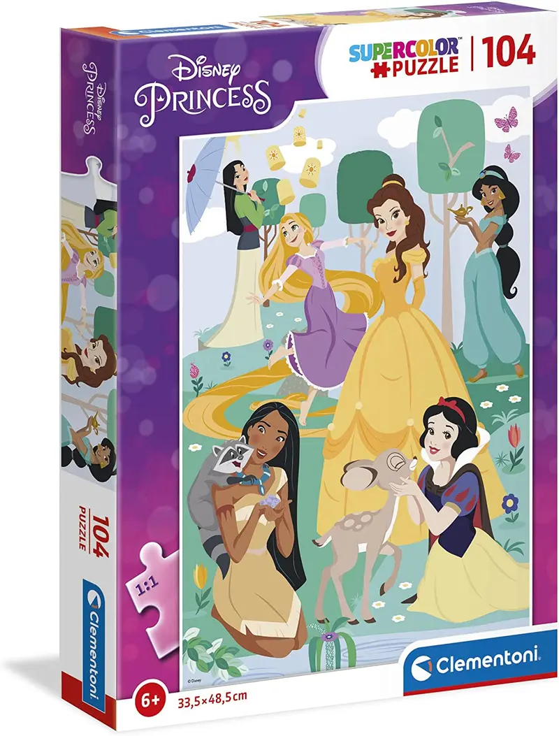 Puzzle Princess 104 Pezzi Clementoni