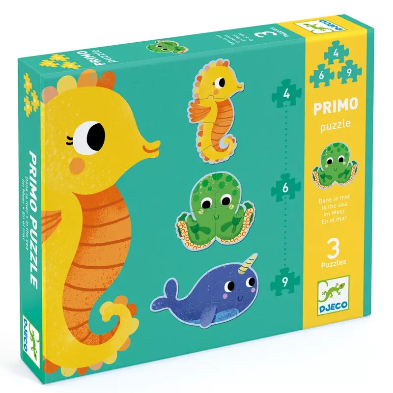 Puzzle Progressivi Nel Mare Djeco