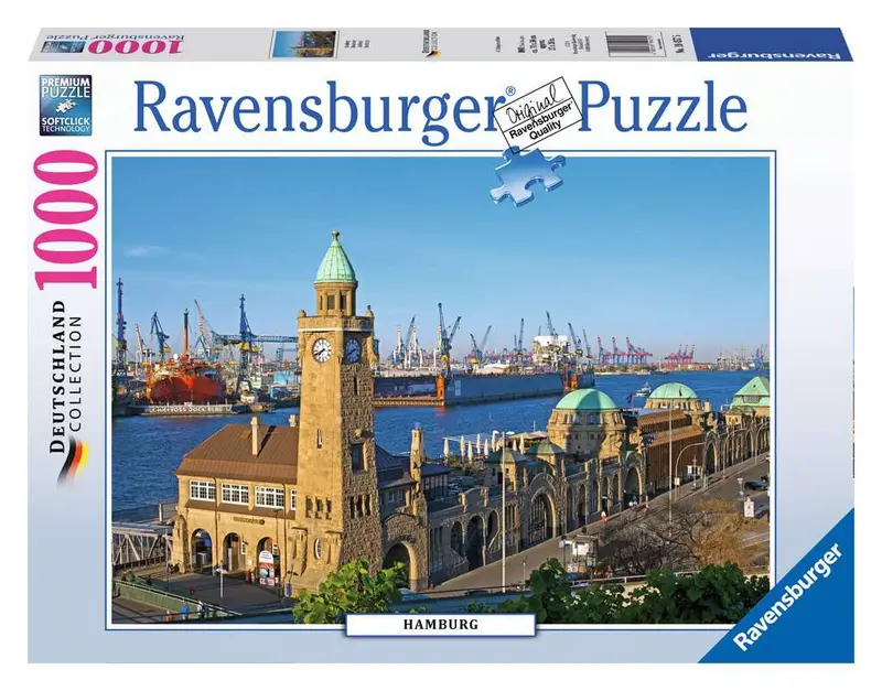 Puzzle Ravensburger 1000 pezzi Amburgo