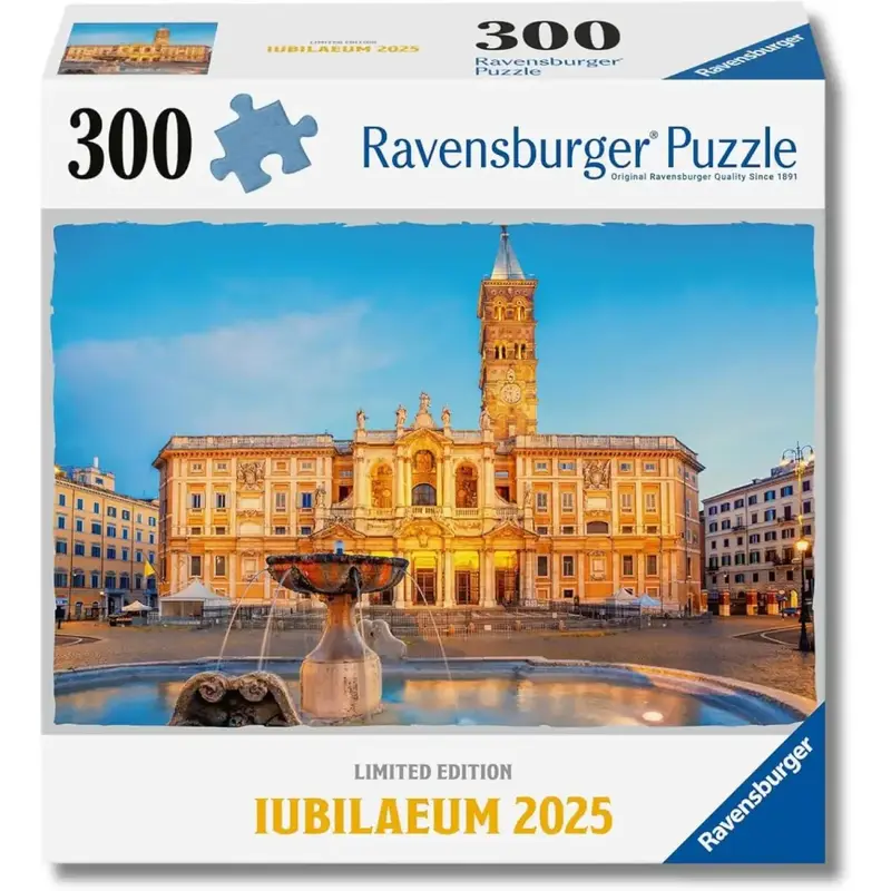 Puzzle Ravensburger Giubileo 2025 Basilica Santa Maria Maggiore – 300 Pezzi Limited Edition