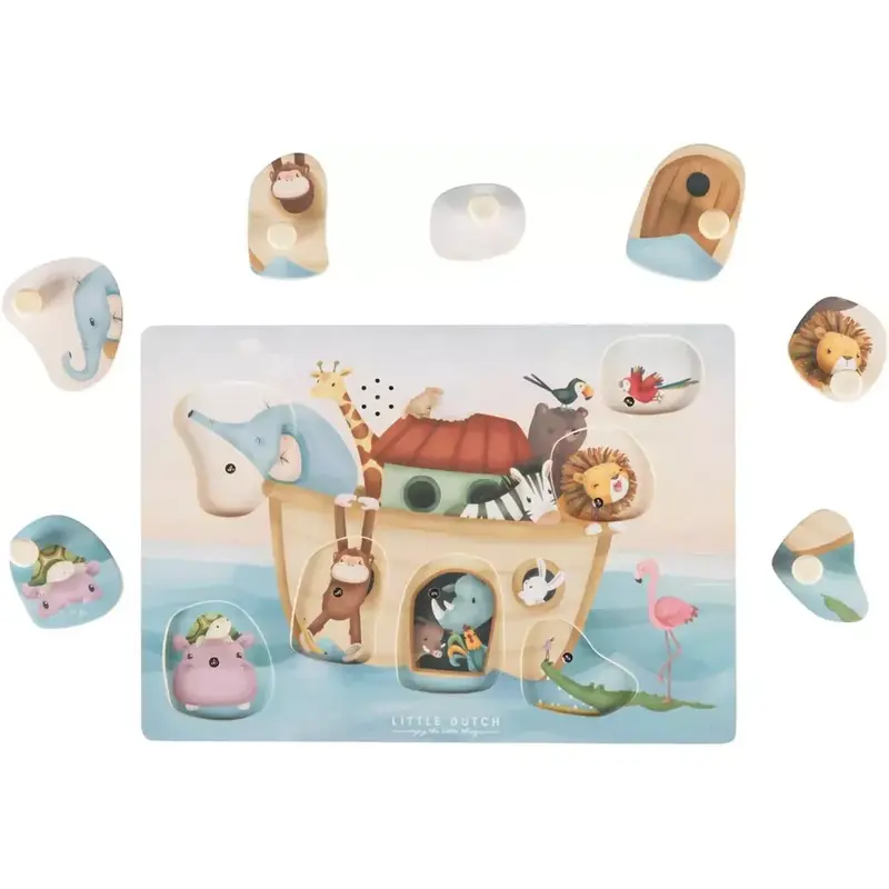 Puzzle Sonoro Arca di Noè Little Dutch