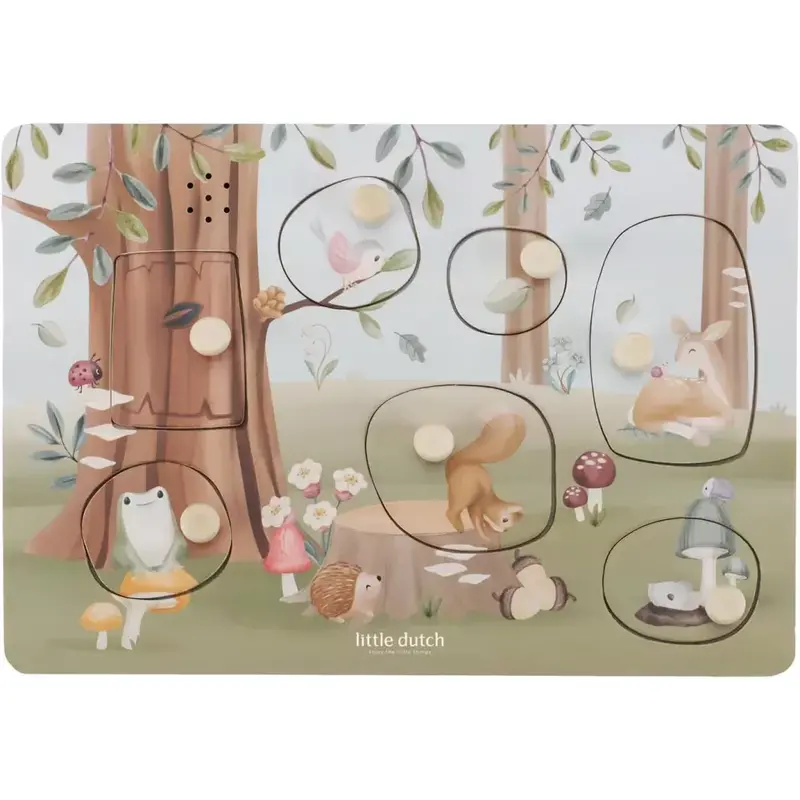 Puzzle Sonoro Little Dutch Forest Friends