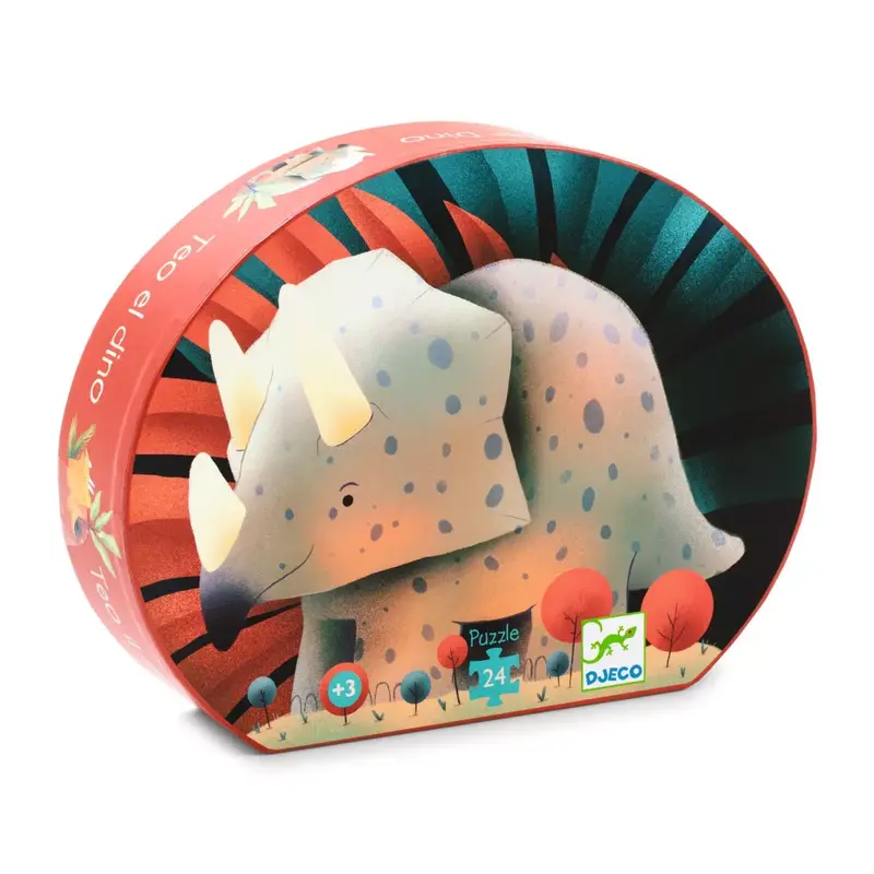 Puzzle Teo il Dino Djeco