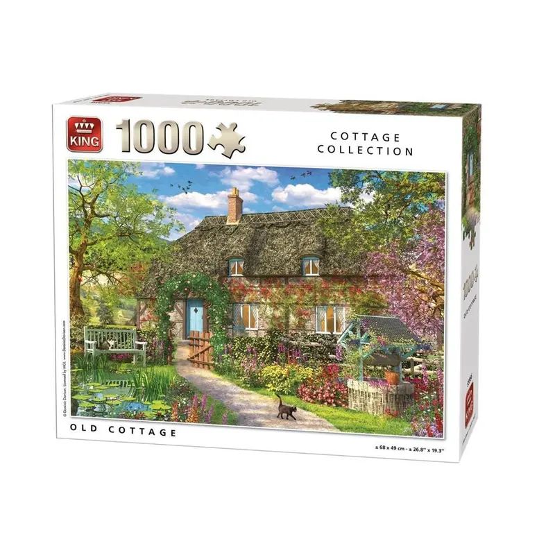 Puzzle Vecchio Cottage 1000 Tessere