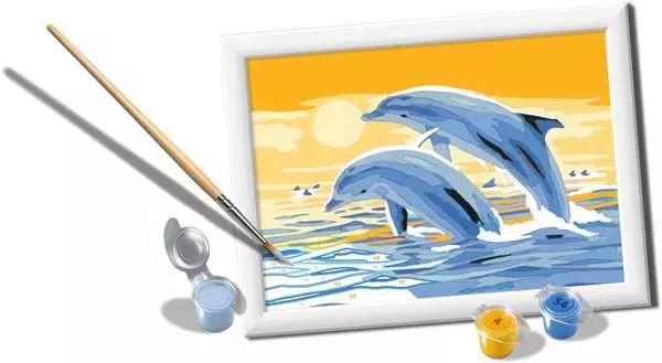 Ravensburger CreArt Serie E Classic - Delfini amici