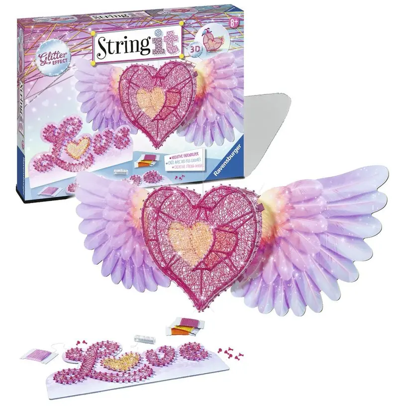 Ravensburger String It | Gioco Decoro con Fili in 3D