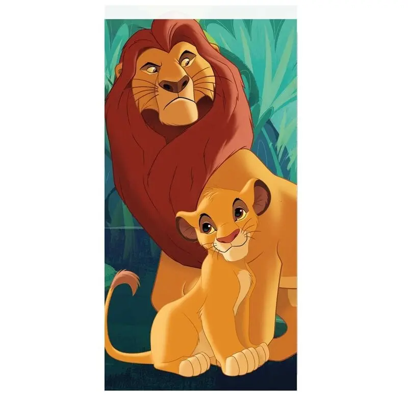 Re Leone Telo Mare in microfibra per Bambini 70x140cm