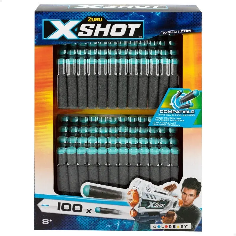 Ricariche Dardi X-shot Compatibili Nerf x 100pz