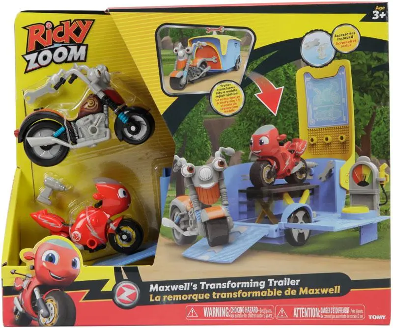 Ricky Zoom Playset di Trasformazione Maxwell