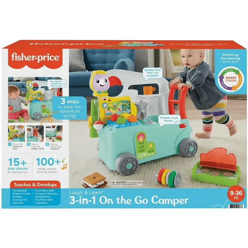 Ridi e Impara Camper 3-in-1