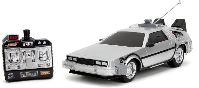 RITORNO Al FUTURO MACCHINA DEL TEMPO 1-16 RC TOY