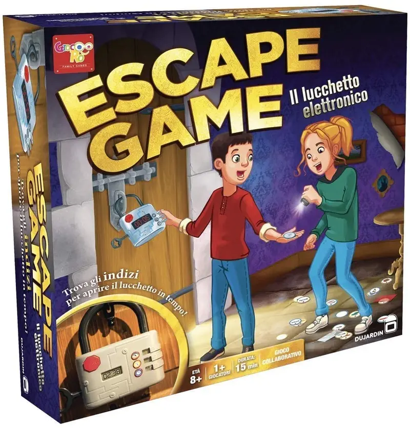 Rocco Giocattoli - Gioco da Tavolo Escape Game