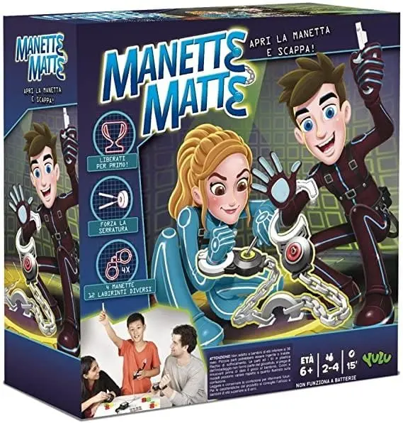 Rocco Giocattoli - Gioco da Tavolo Manette Matte