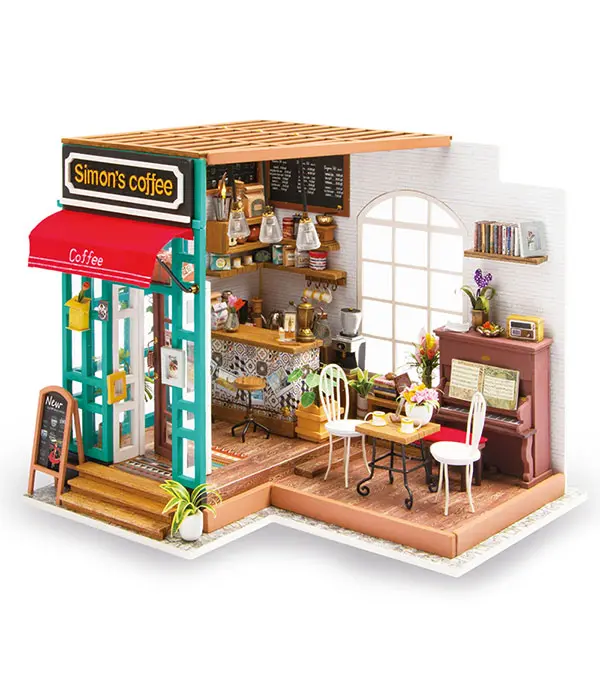 Rolife Simon's Coffee – Casa in miniatura DG109