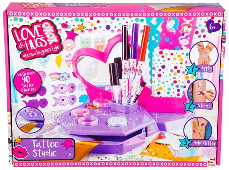 Salone Tatuaggi Glitter XoXo Station
