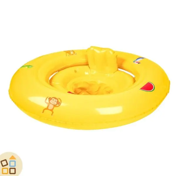 SALVAGENTE CON SEDUTA GIALLO
