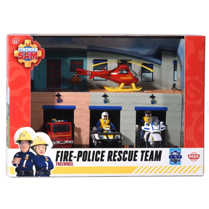 Sam il Pompiere playset Veicoli di Salvataggio