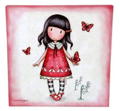 Santoro London Tela Decorativa 25x25cm
