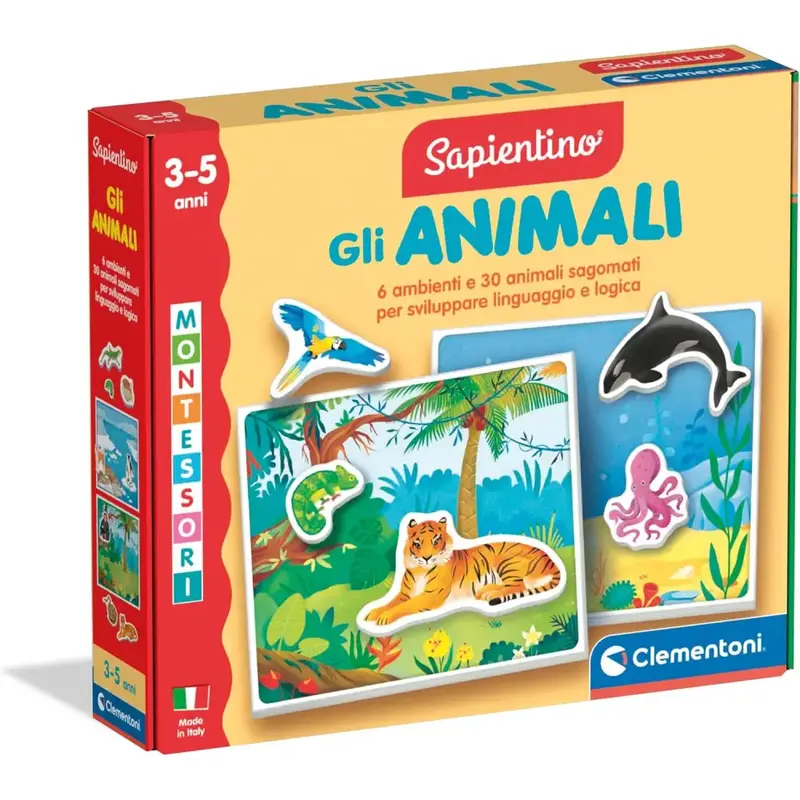 Sapientino Animali Gioco Montessori