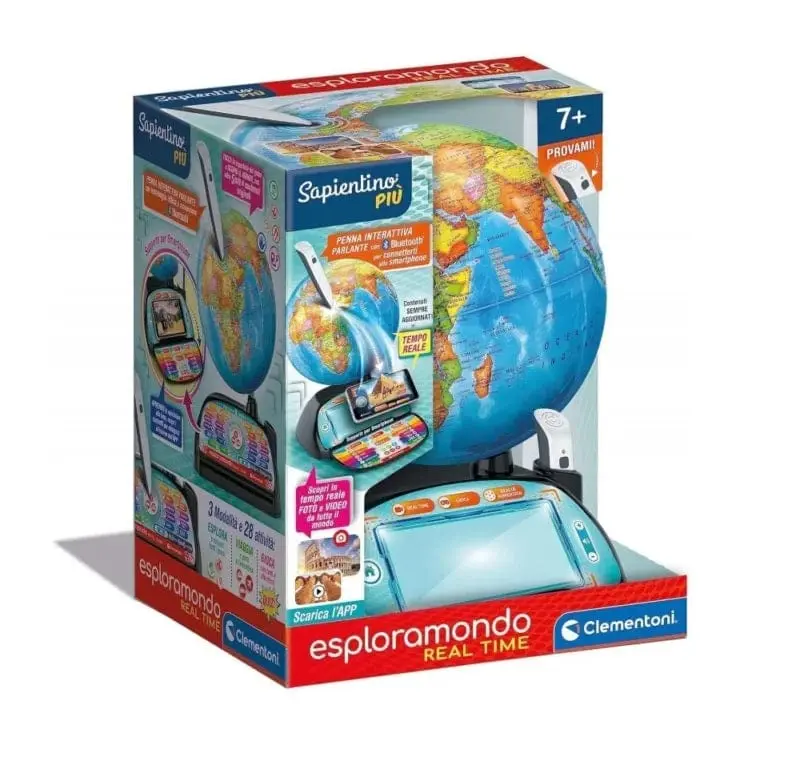 Sapientino Esploramondo Real Time, Mappamondo Interattivo Clementoni