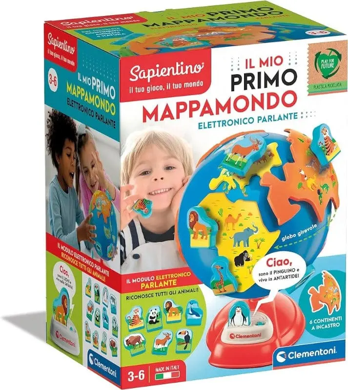 Sapientino il Mio primo Mappamondo Parlante, Età 3-6 Anni