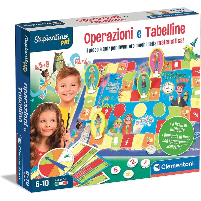 Sapientino più - Operazioni e Tabelline