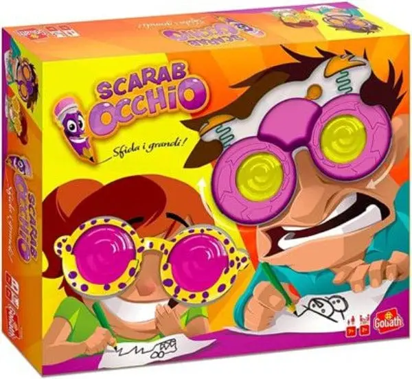 Scarabocchio sfida i Grandi, Gioco di Società per Tutta la Famiglia