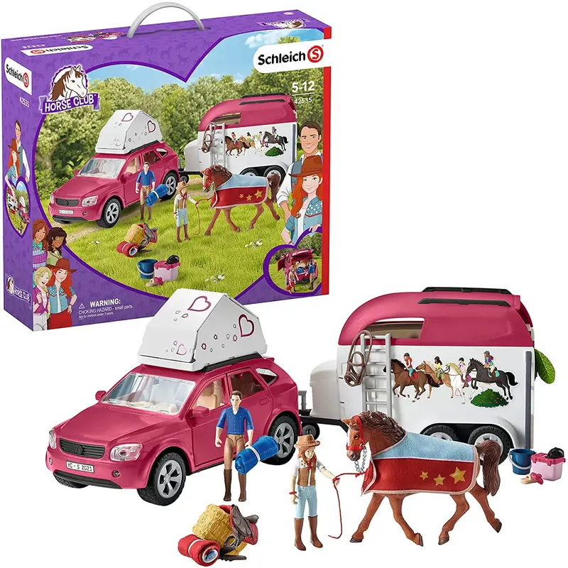 Schleich Auto E Rimorchio Per Cavalli