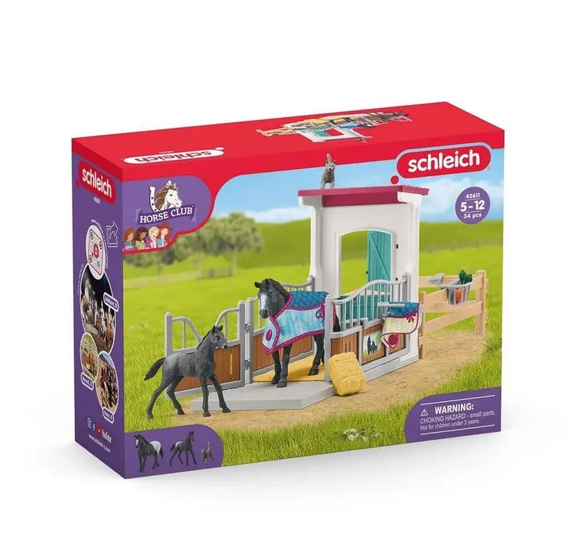 Schleich Box Con Giumenta
