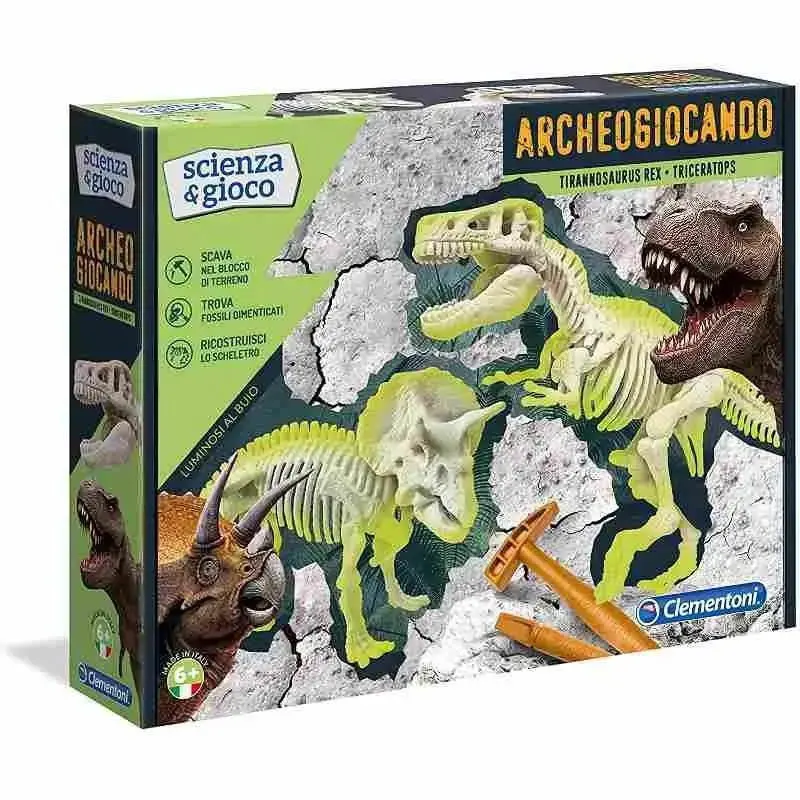 Scienza e Gioco Archeogiocando T-Rex e Triceratopo