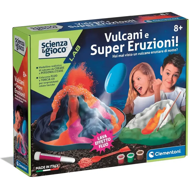 Scienza e Gioco Lab - Vulcani e Super Eruzioni
