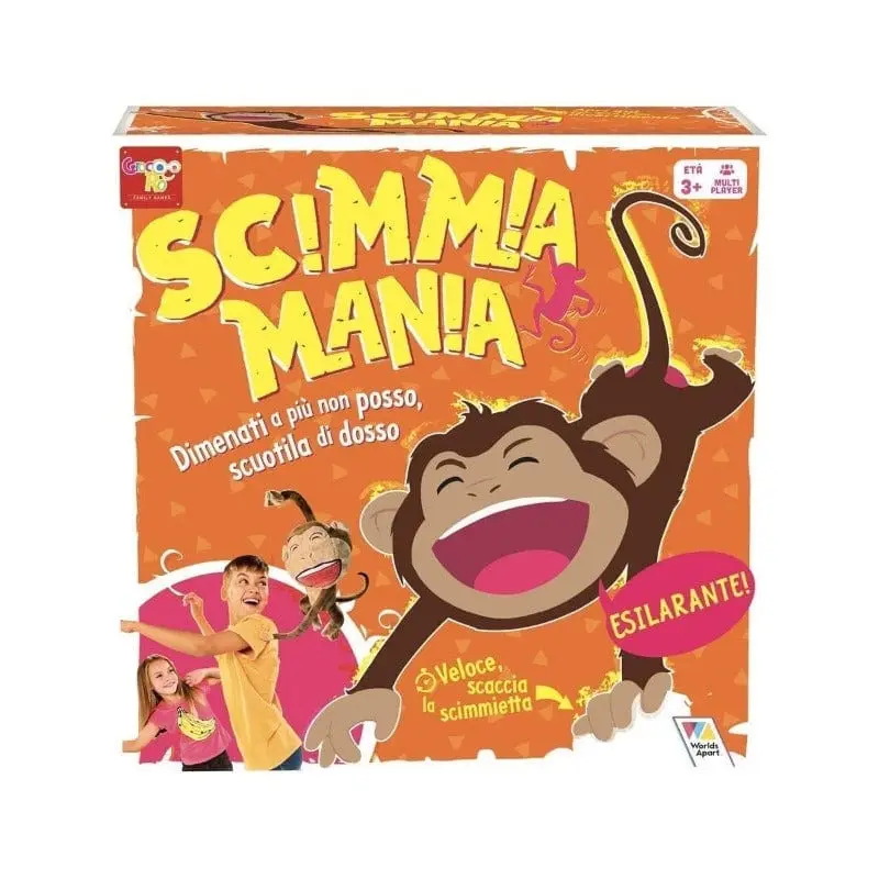Scimmia Mania, Gioco da Tavolo Rocco Giocattoli