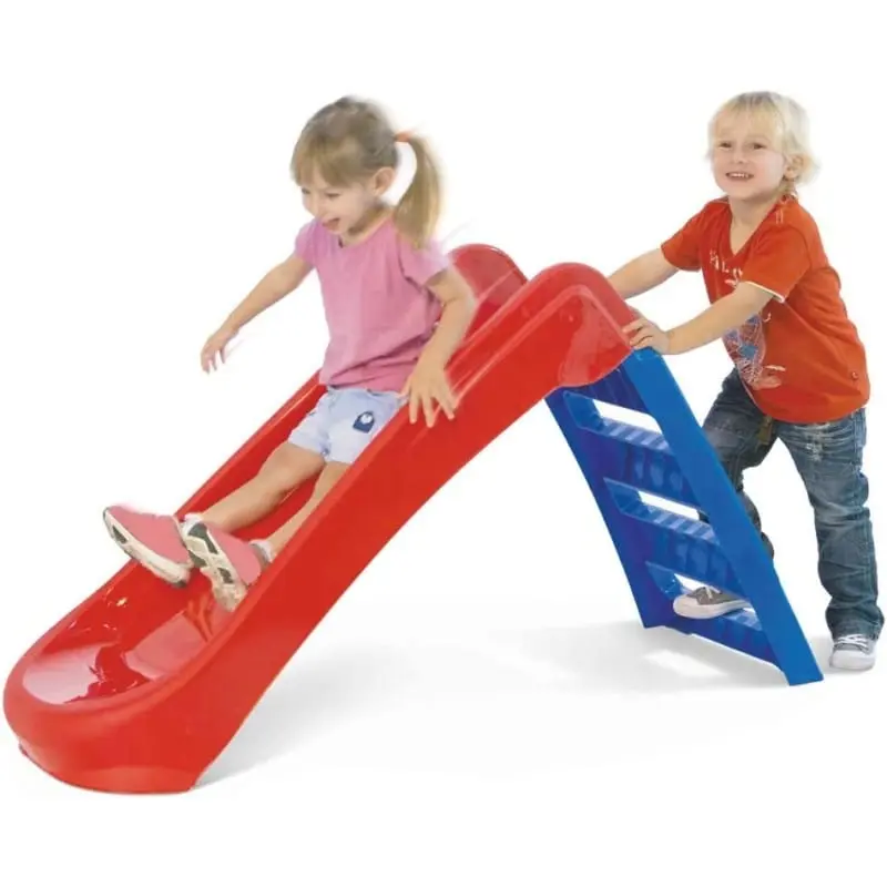 Scivolo per Bambini 3 Gradini Pieghevole Salvaspazio