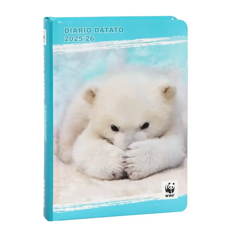Scuola wwf diario Orso collezione 2025/2026
