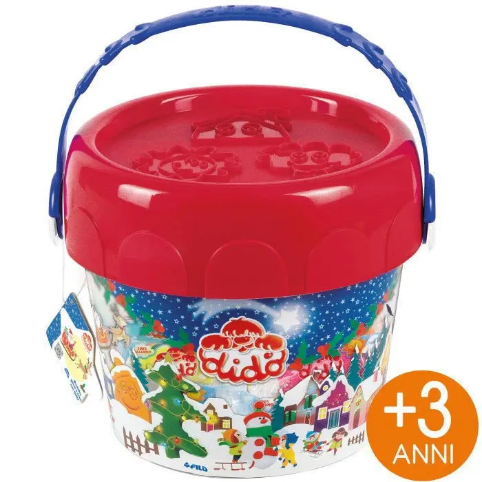 Secchiello pasta modellabile Didò Natale