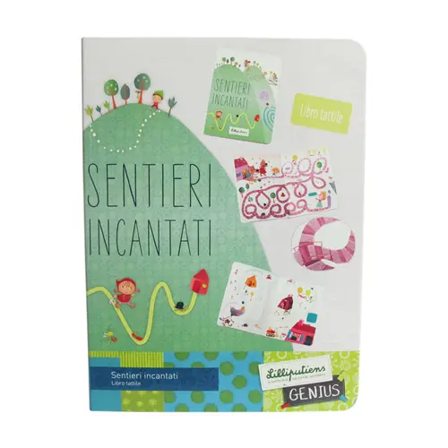 Sentieri incantati - Libro tattile Lilliputiens