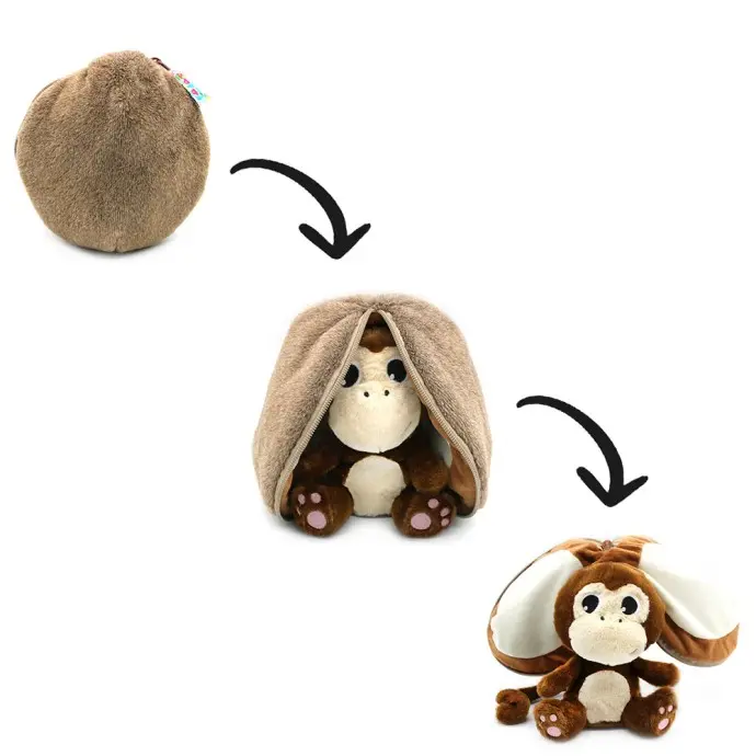 Serie Veggie - Peluche Coconet la scimmia / Cocco 2 in 1