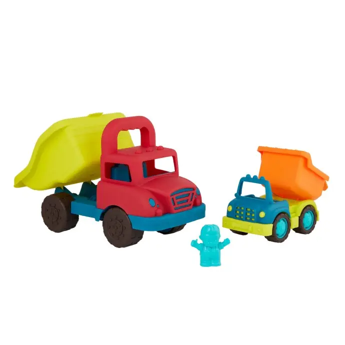 Set 2 Furgoni ribaltabili e autista