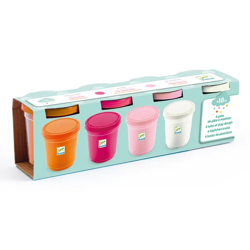 Set 4 Vasetti Pasta da Modellare Sweet - 4 Tubes of Play Dogh Sweet