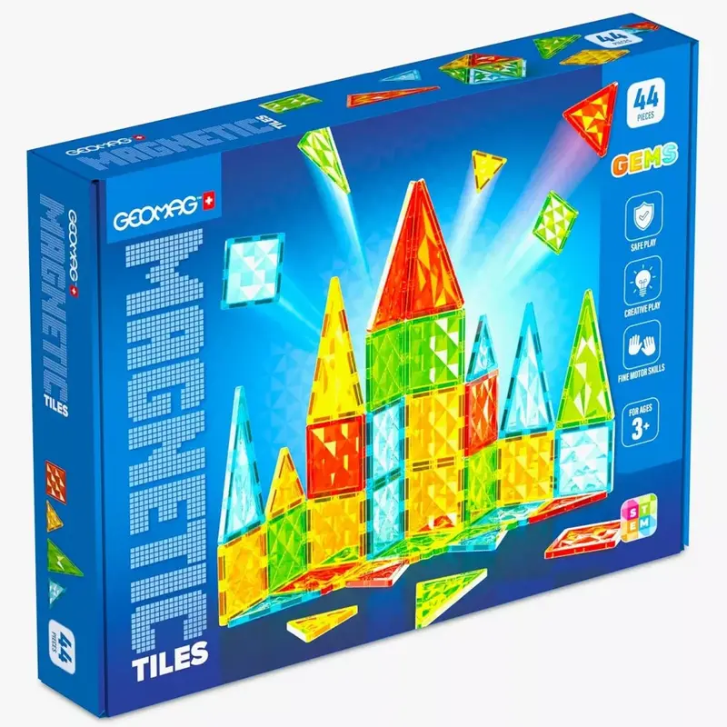Set 44 Tessere Magnetic Tiles Geomag
