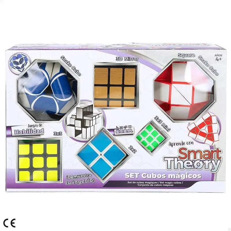Set 6 Cubi Magici di varie Forme e Dimensioni