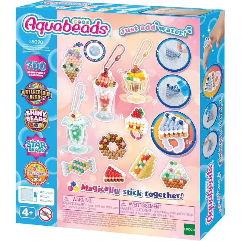 Set Accessori Dolcetti e Frappè Aquabeads