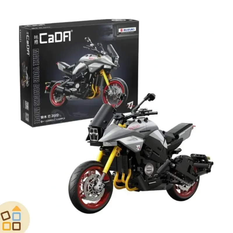 Set Costruzione Moto, CaDA Moto Suzuki Katana C59021 (1104 pz)